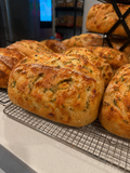 Roasted garlic & Parmesan sourdough
